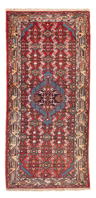 Tapis de couloir Tapis persan - Nomadic - 197 x 83 cm - rouge
