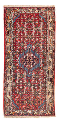 Tapis de couloir Tapis persan - Nomadic - 197 x 83 cm - rouge