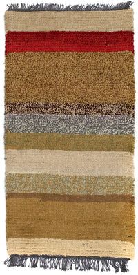 Tapis Népalais - 140 x 70 cm - multicolore