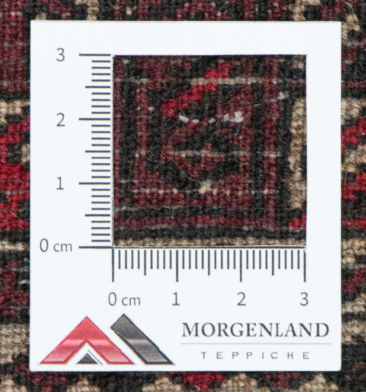 Tapis Belutsch - 146 x 94 cm - rouge