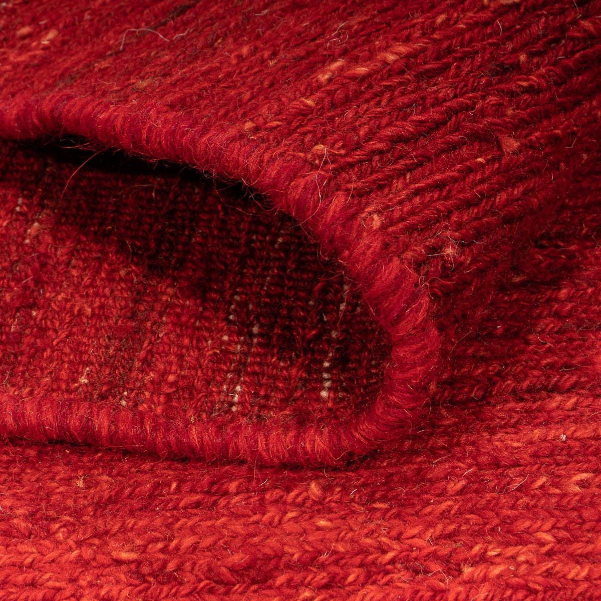 Tapis Gabbeh - Persan - 174 x 115 cm - rouge foncé