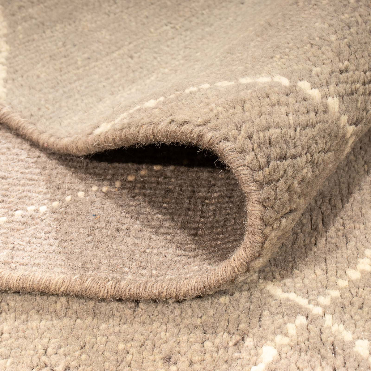 Tapis design - 240 x 160 cm - marron foncé