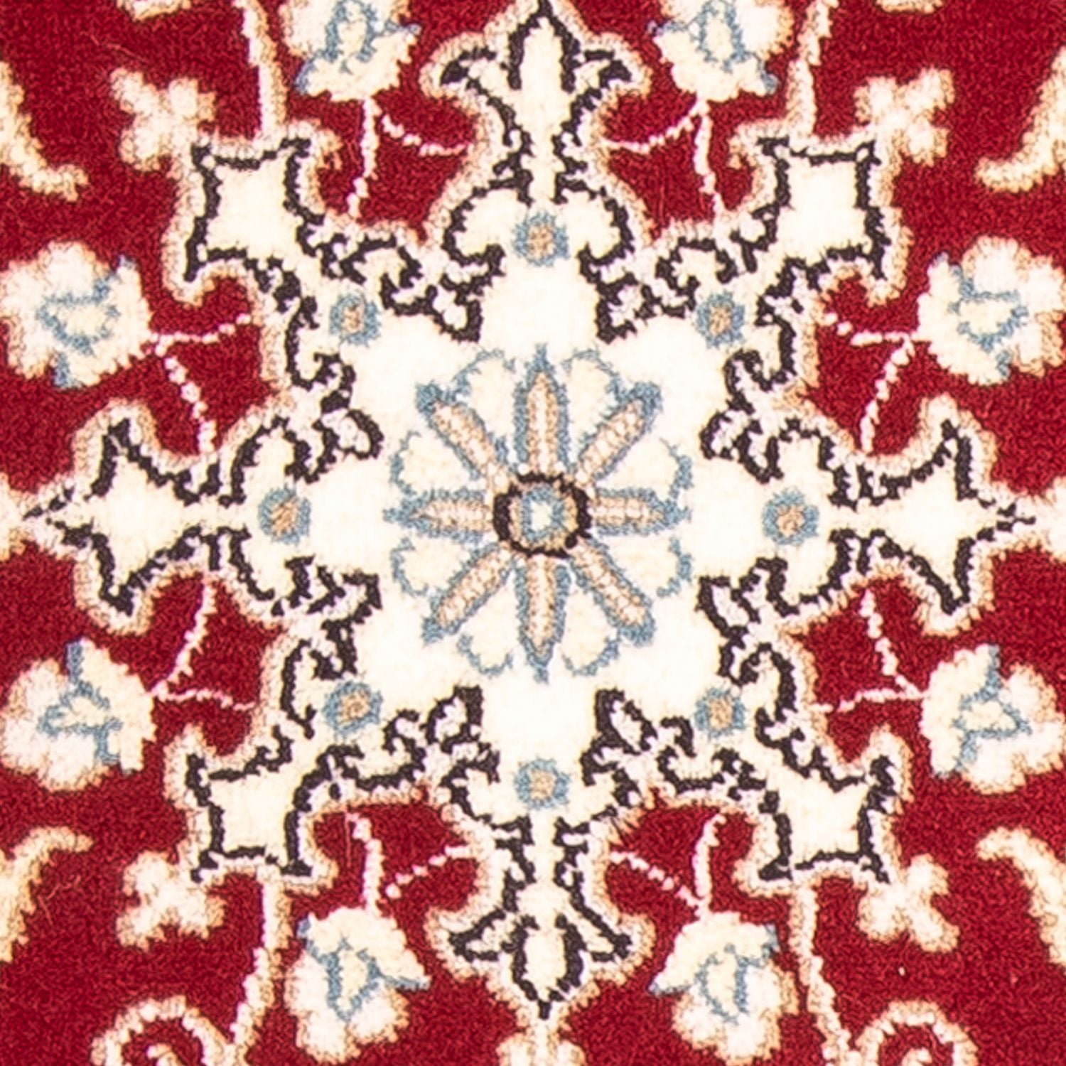 Tapis persan - Nain - Royal - 100 x 60 cm - rouge foncé