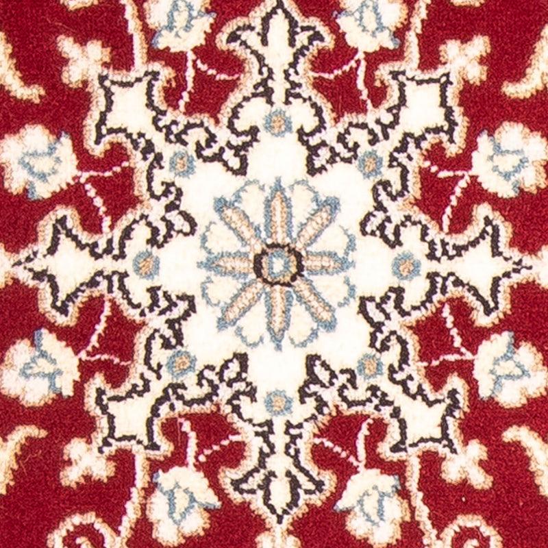 Tapis persan - Nain - Royal - 100 x 60 cm - rouge foncé