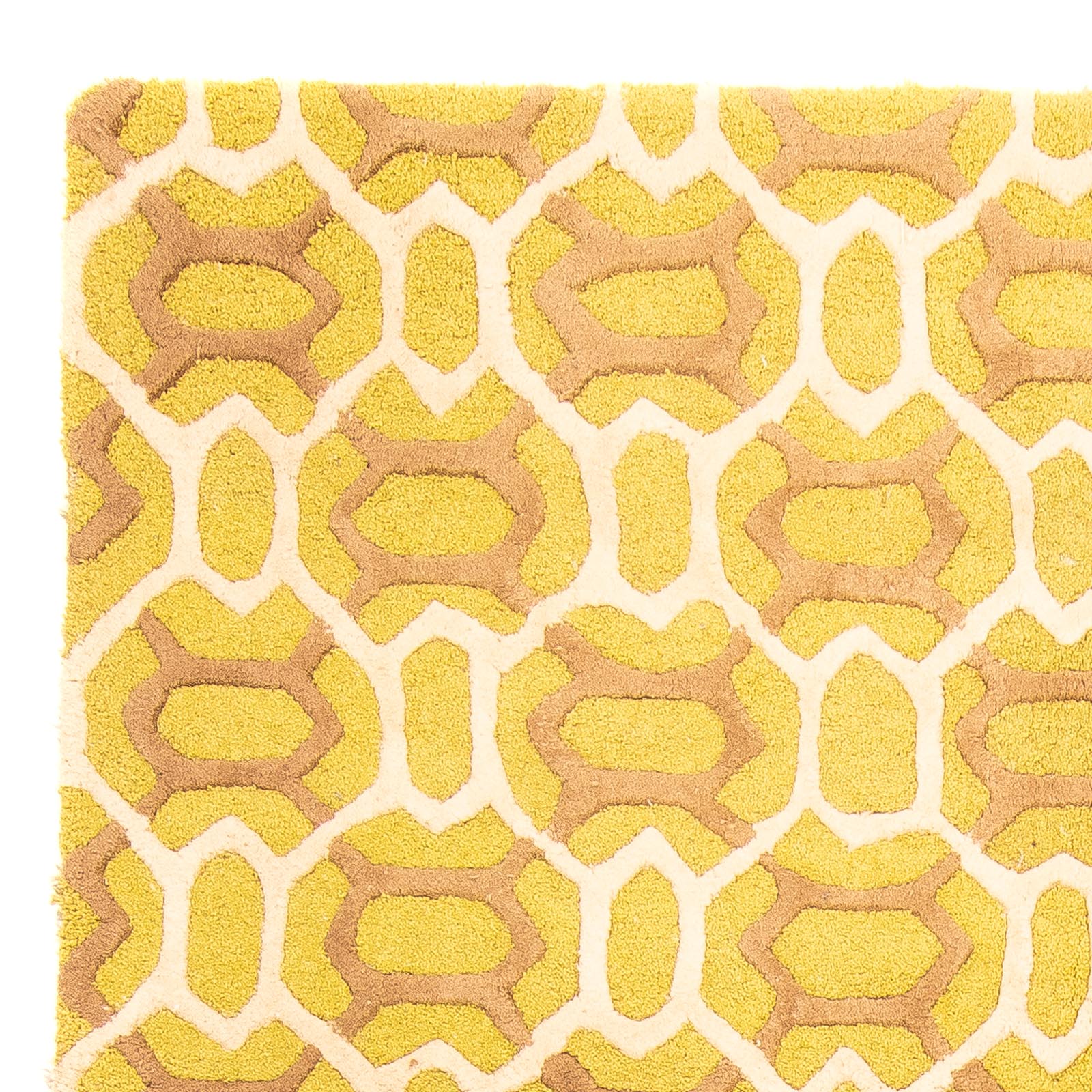 Tapis en laine - 260 x 180 cm - jaune