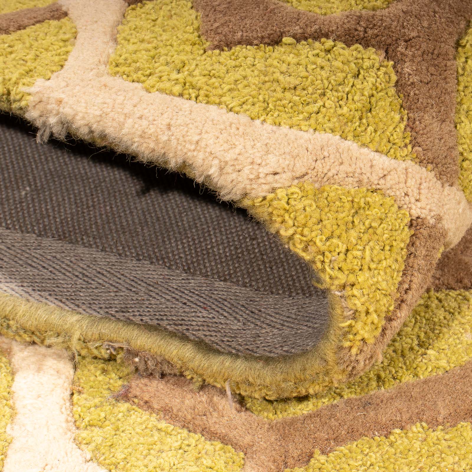 Tapis en laine - 260 x 180 cm - jaune