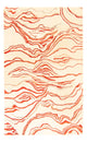 Tapis design - 244 x 151 cm - beige