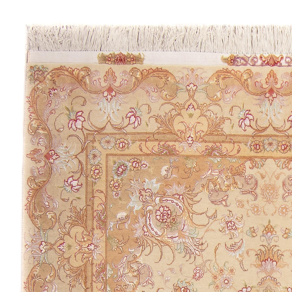 Tapis persan - Tabriz - Premium - 200 x 150 cm - beige