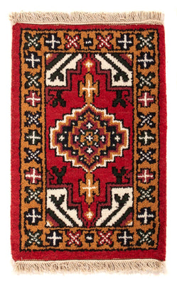 Tapis oriental - 60 x 40 cm - rouge foncé