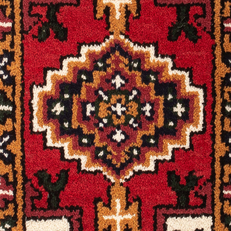 Tapis oriental - 60 x 40 cm - rouge foncé