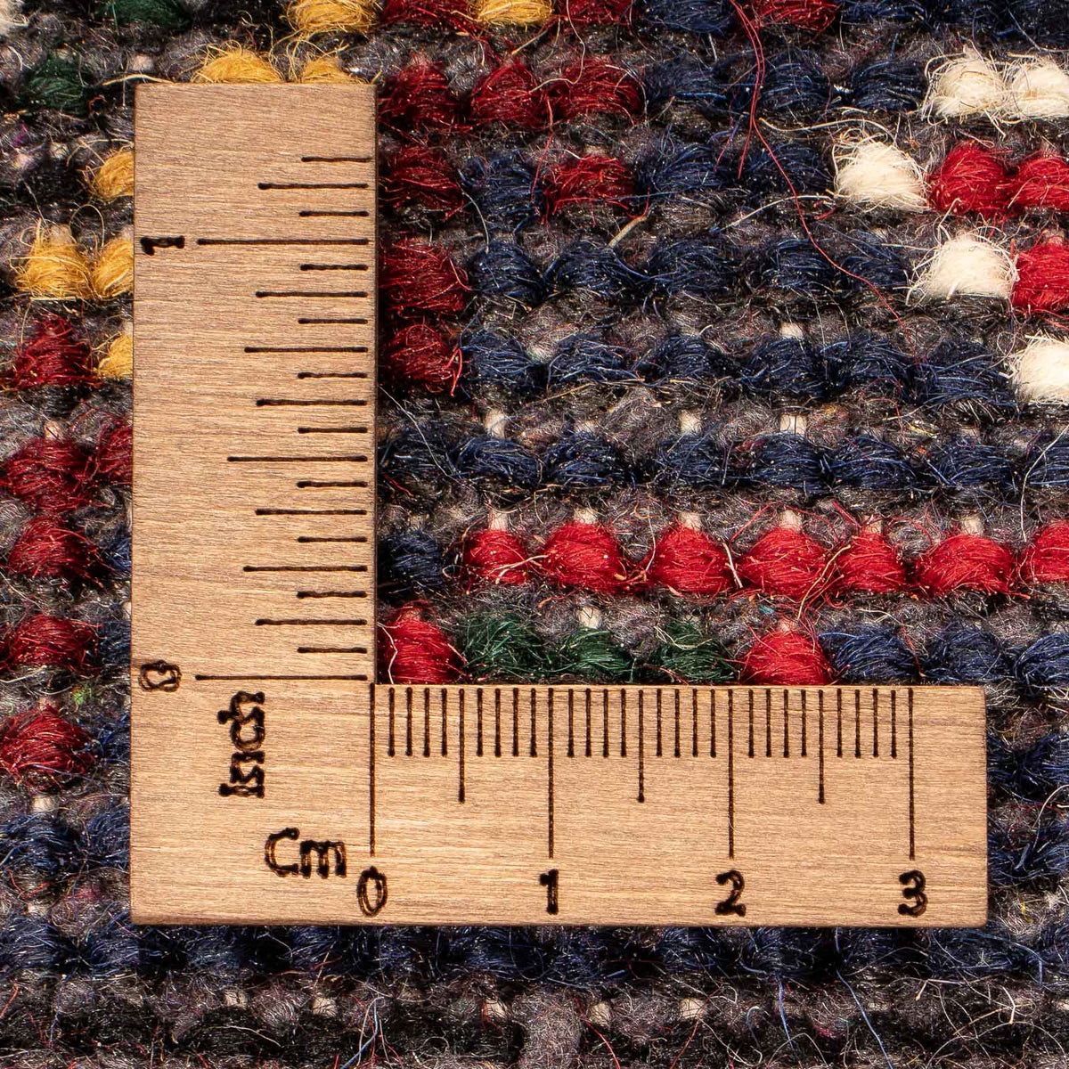 Tapis oriental - 60 x 40 cm - rouge foncé