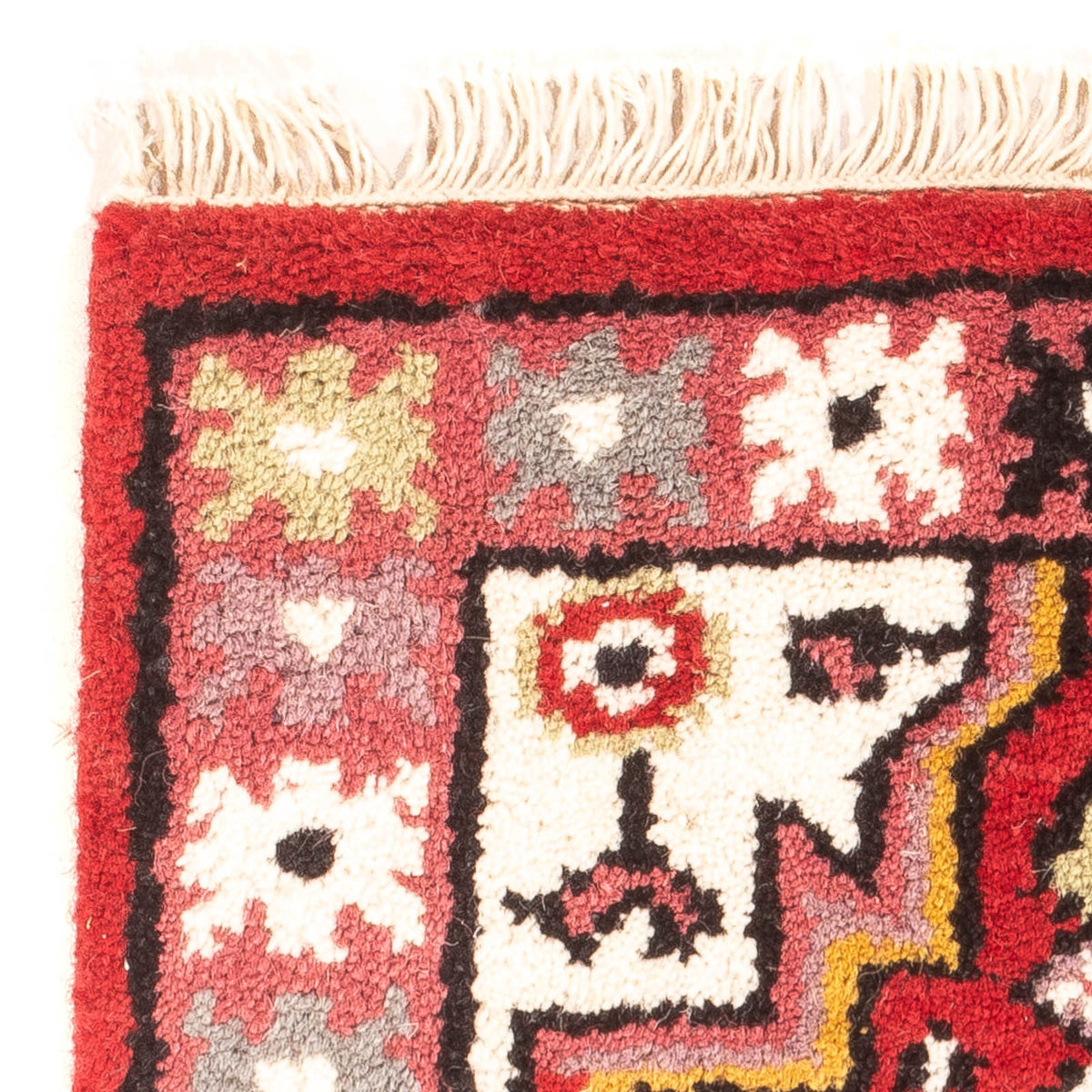 Tapis oriental - 60 x 40 cm - rouge