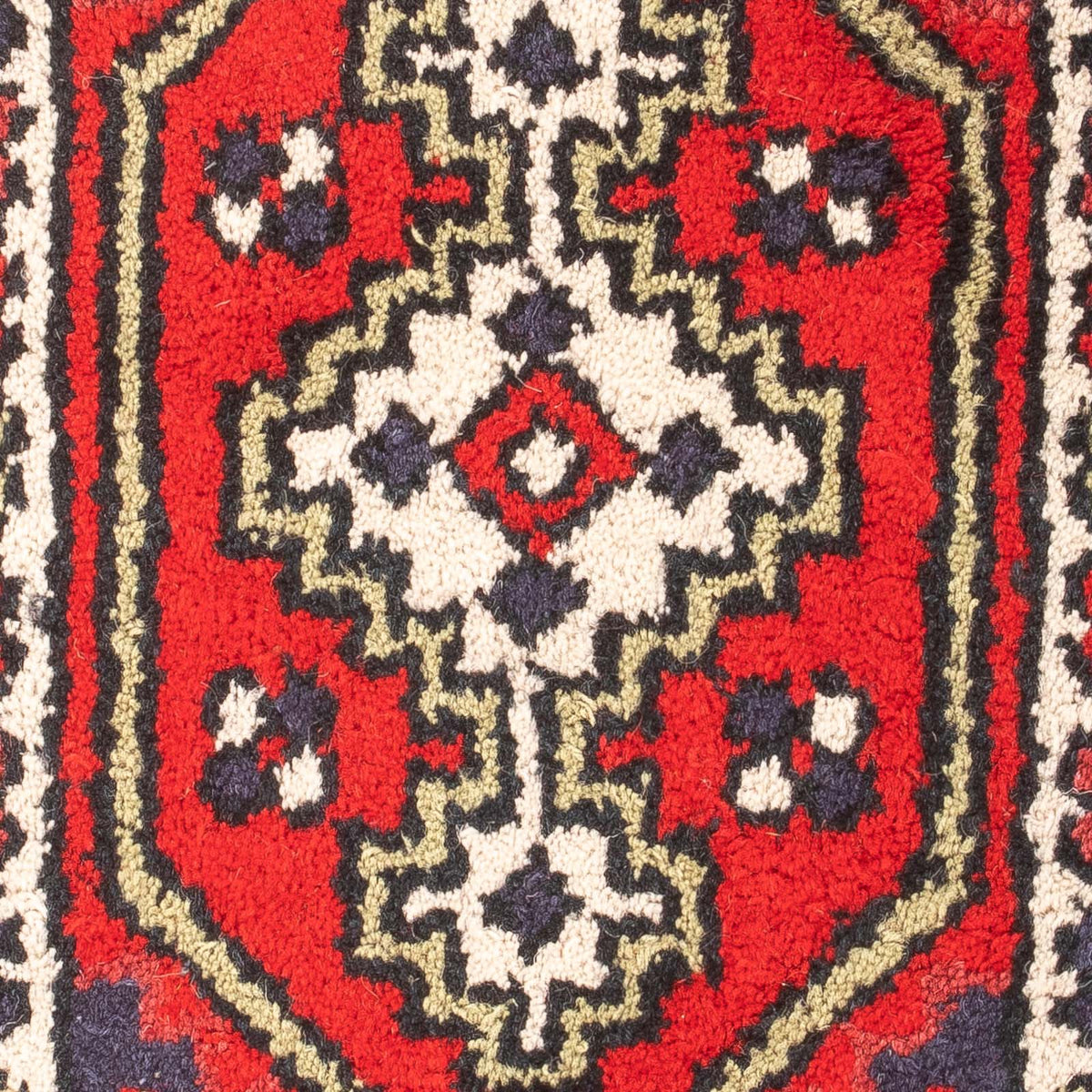 Tapis oriental - 60 x 40 cm - rouge