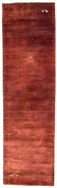 Tapis de couloir Tapis Gabbeh - Loribaft Persan - 280 x 81 cm - marron