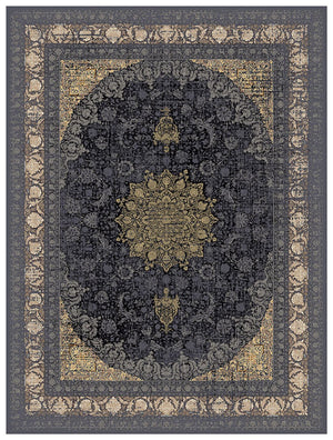 Tapis oriental tissé - Golden Glam - rectangle