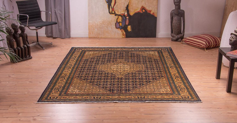 Tapis persan - Nomadic - 256 x 195 cm - bleu