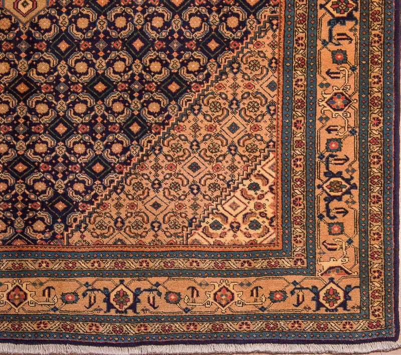 Tapis persan - Nomadic - 256 x 195 cm - bleu
