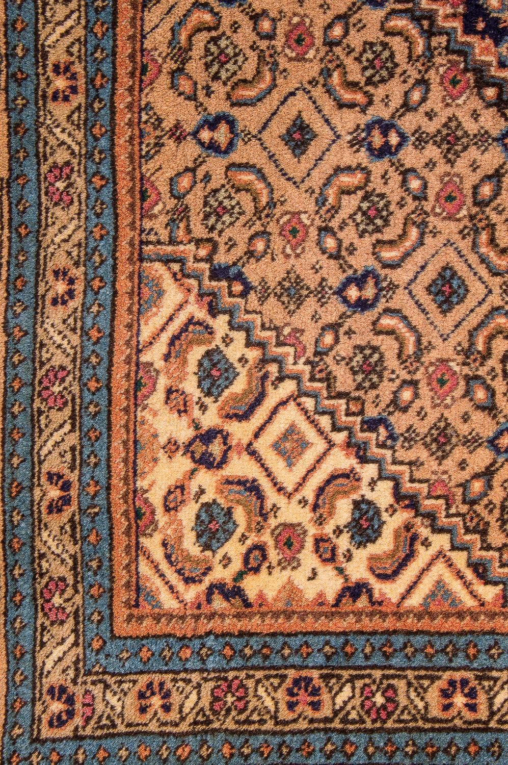 Tapis persan - Nomadic - 256 x 195 cm - bleu