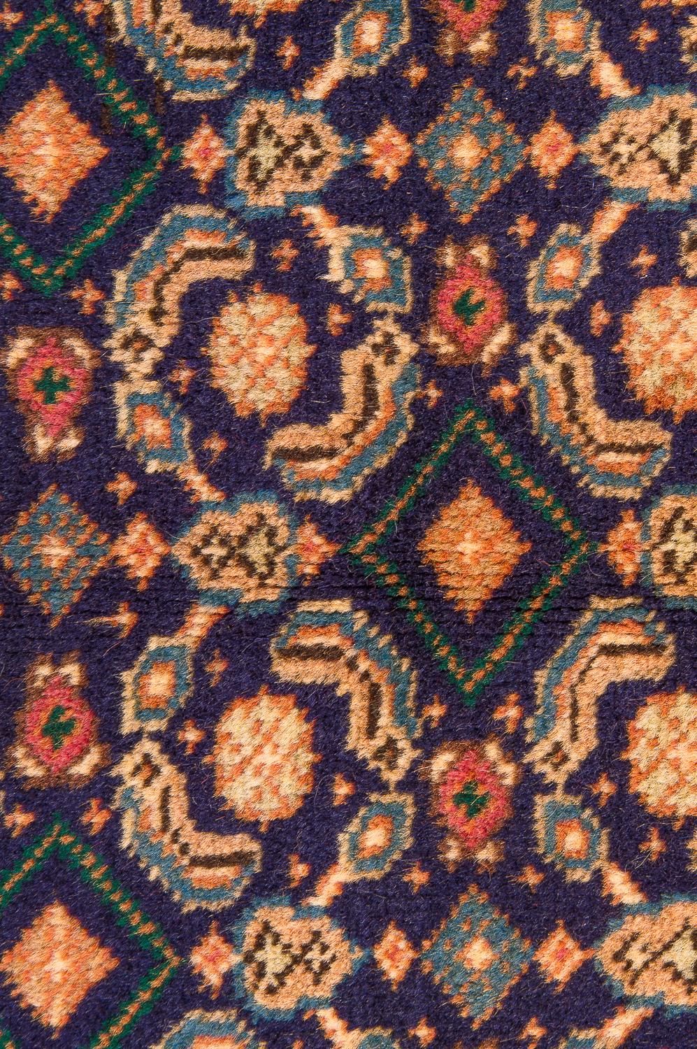 Tapis persan - Nomadic - 256 x 195 cm - bleu