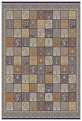 Tapis oriental tissé - Byzantine Boudoir - rectangle