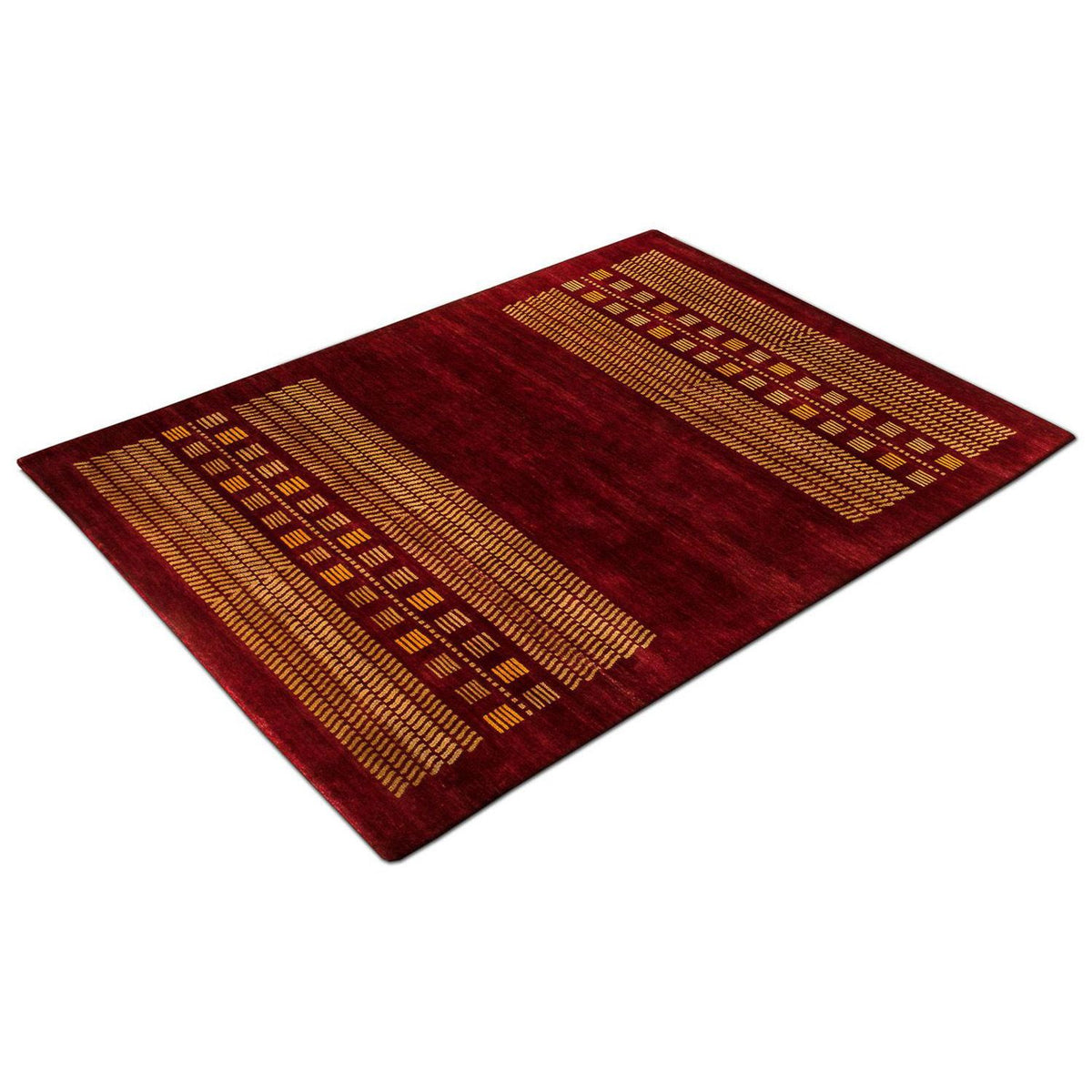 Tapis Gabbeh - Loribaft Persan - 240 x 175 cm - rouge
