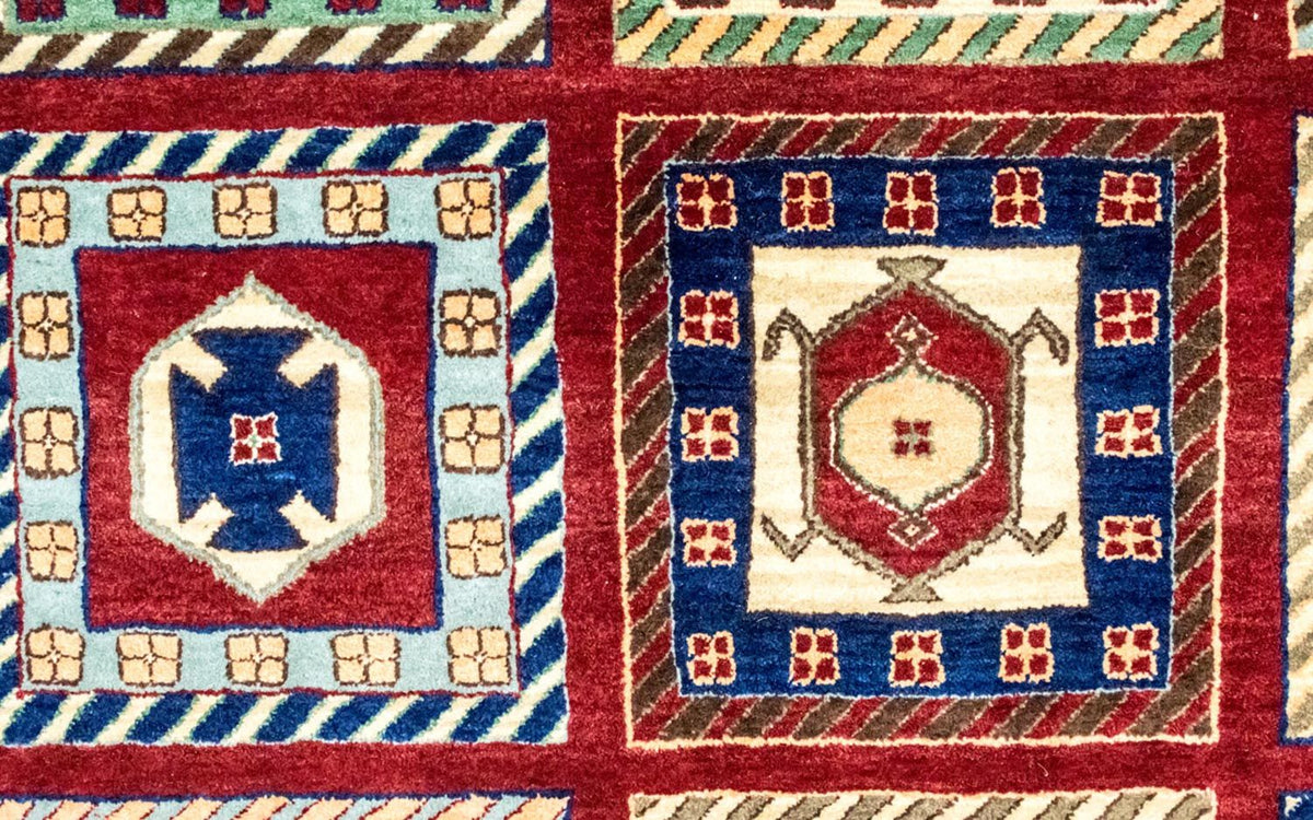 Tapis Gabbeh - Loribaft Persan - 303 x 197 cm - multicolore