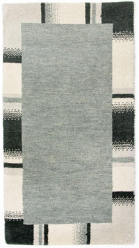 Tapis Gabbeh - Indus - 141 x 72 cm - argent