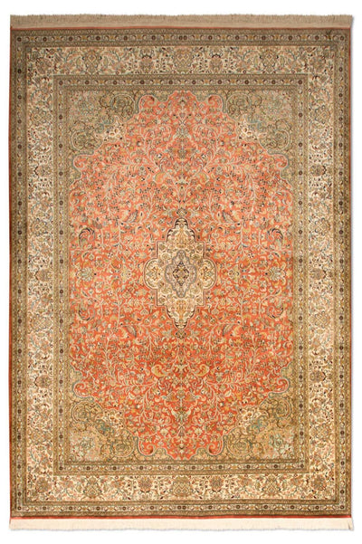Tapis en soie du Cachemire Tapis 168x244cm - Tapis oriental
