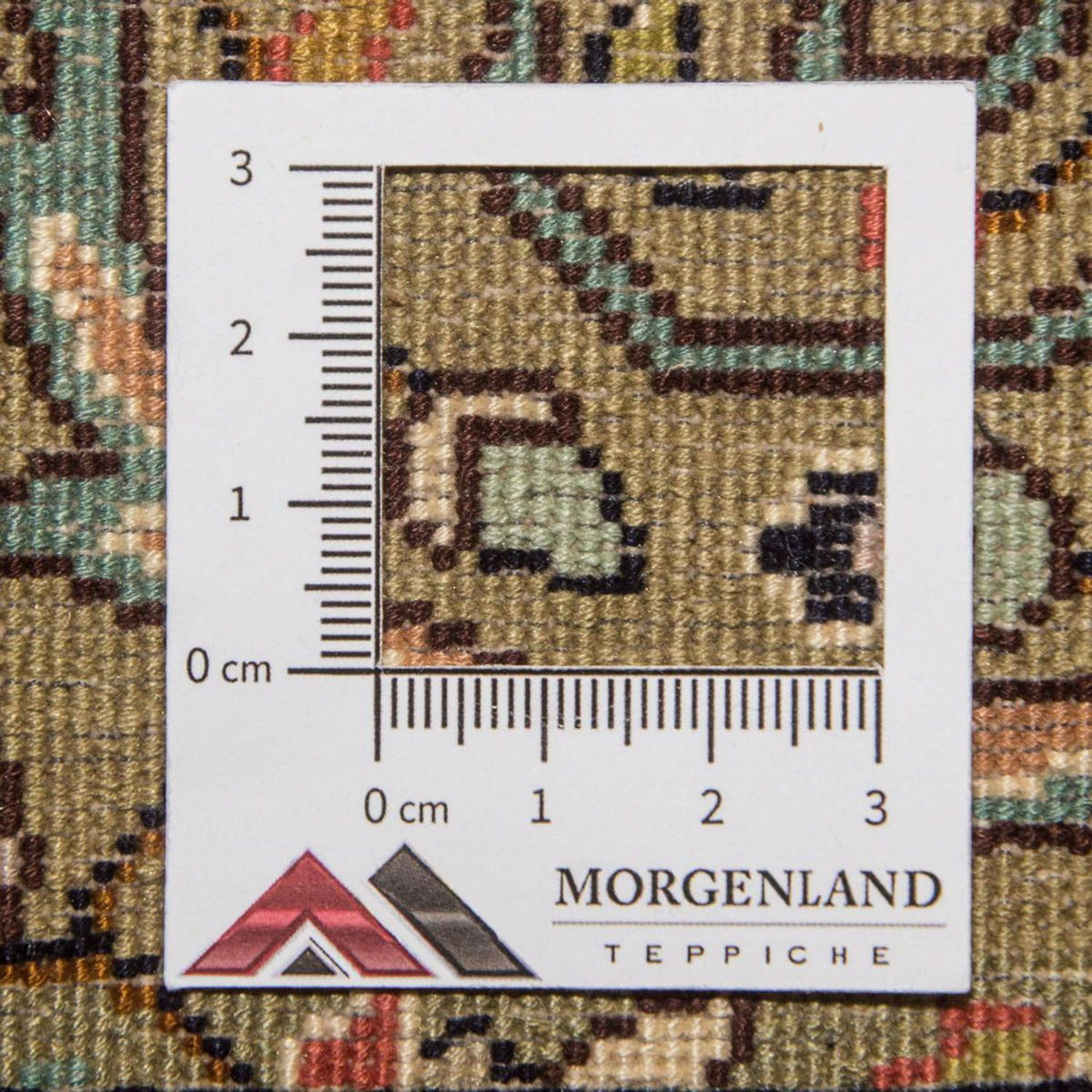 Tapis en soie - Soie du Cachemire - 244 x 168 cm - orange