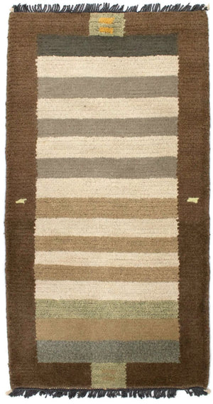 Tapis Népalais - 140 x 70 cm - multicolore