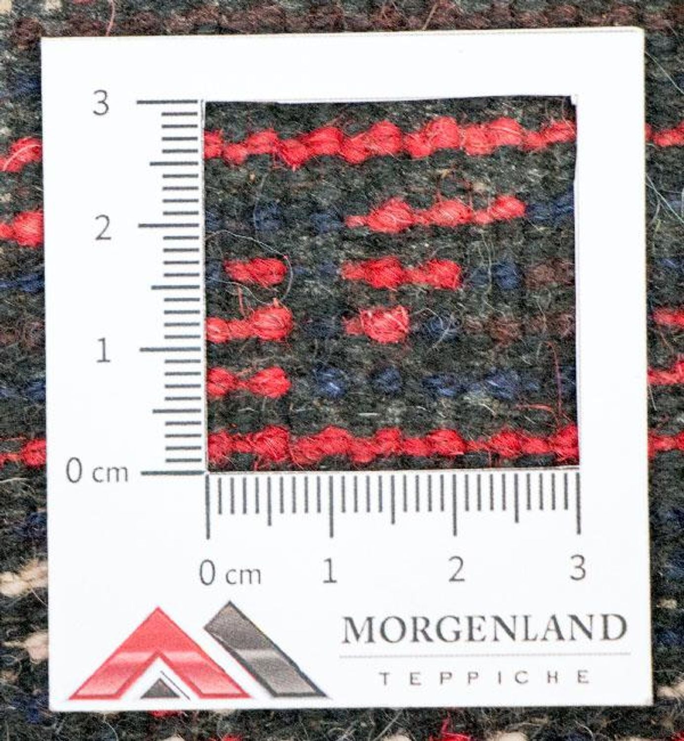 Tapis Belutsch - 136 x 76 cm - rouge
