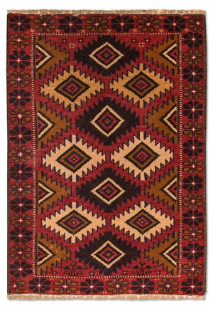 Tapis Belutsch - 118 x 79 cm - rouge