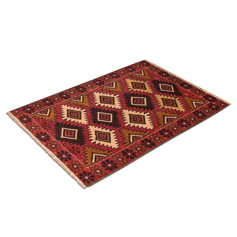 Tapis Belutsch - 118 x 79 cm - rouge