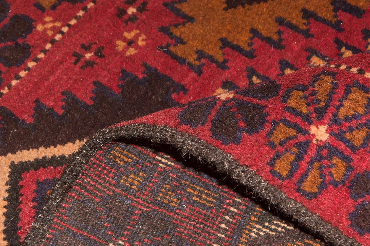 Tapis Belutsch - 118 x 79 cm - rouge