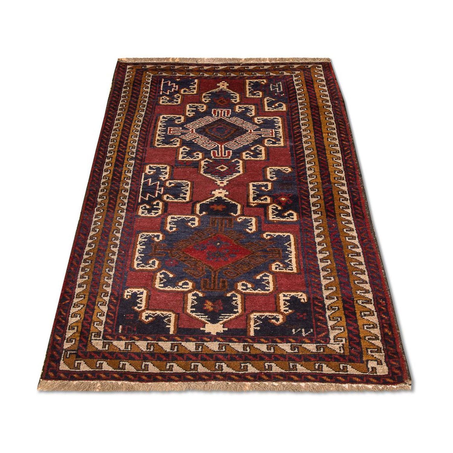 Tapis Belutsch - 147 x 82 cm - bleu