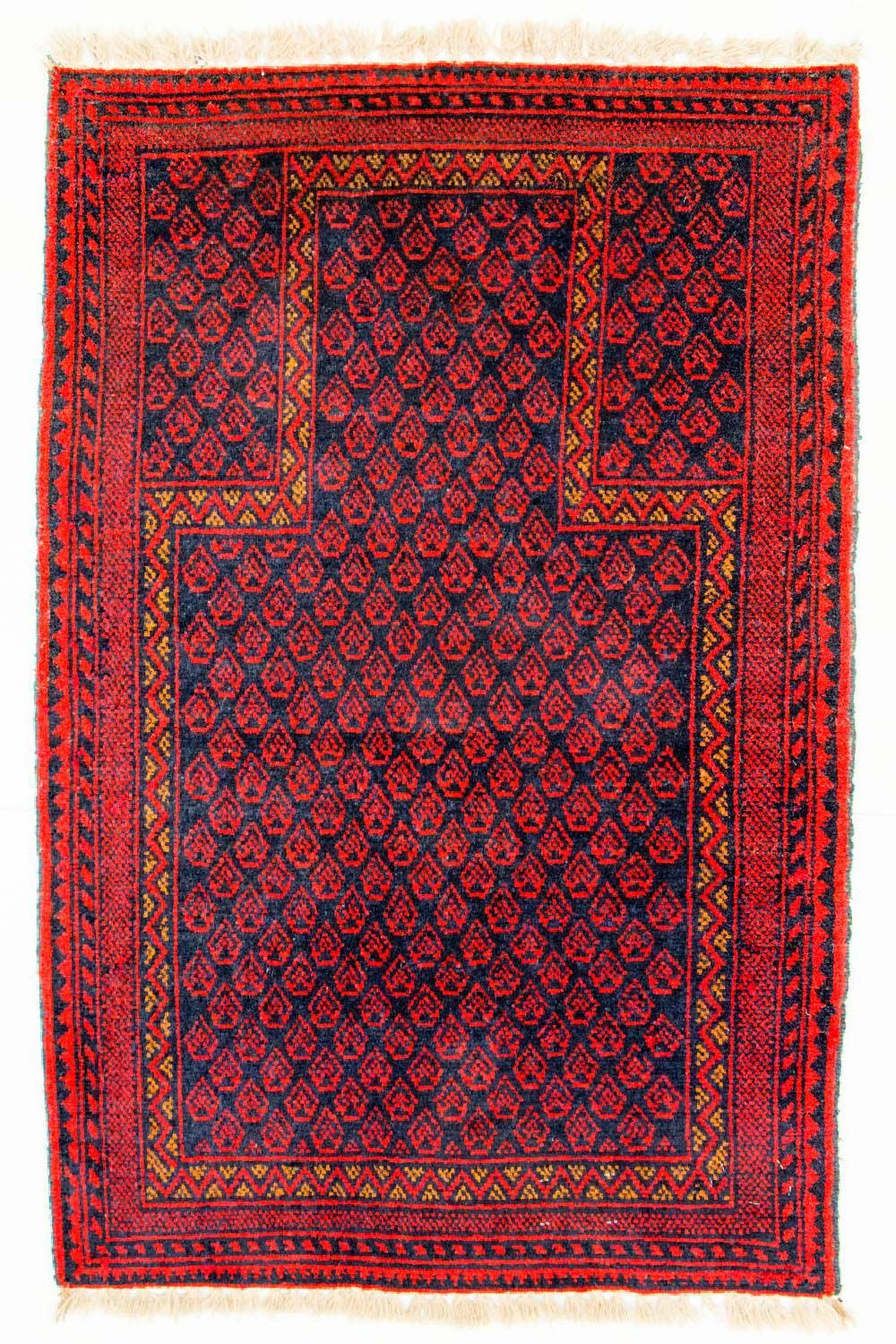 Tapis Belutsch - 122 x 80 cm - rouge