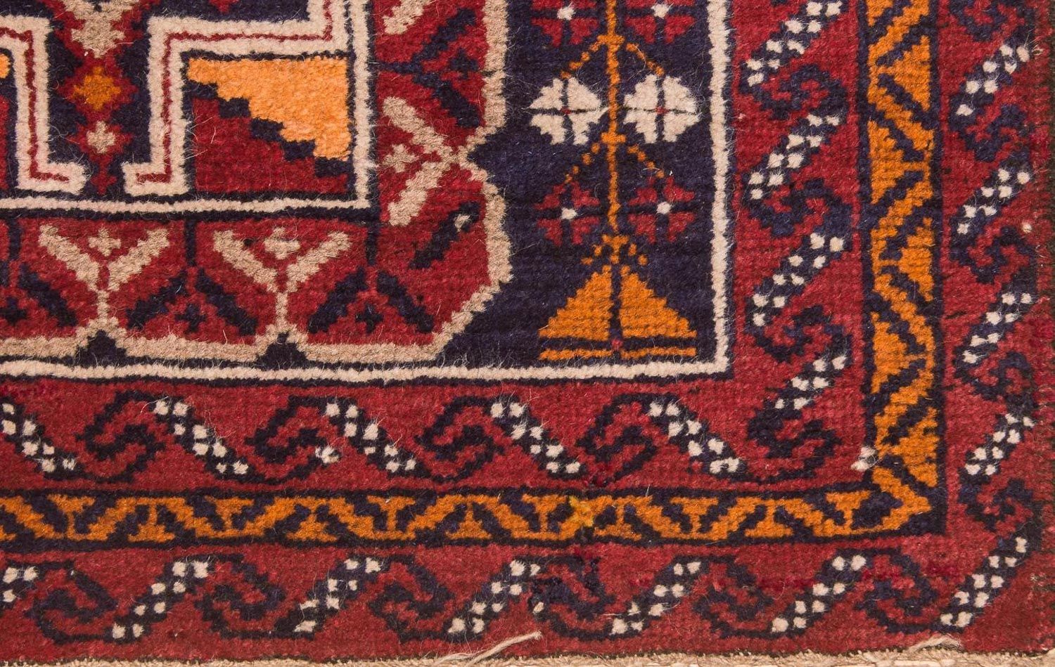 Tapis Belutsch - 126 x 77 cm - multicolore