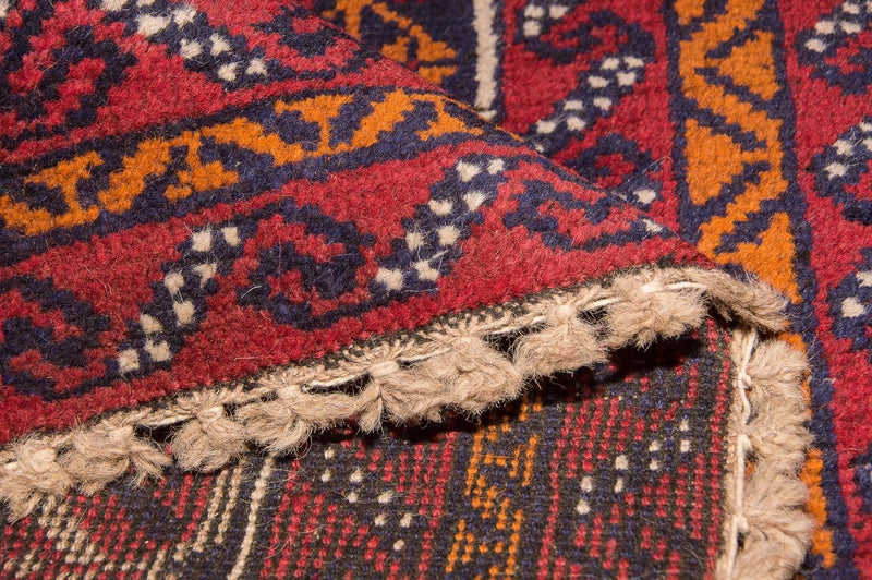 Tapis Belutsch - 126 x 77 cm - multicolore