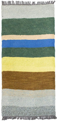 Tapis Népalais - 140 x 70 cm - multicolore