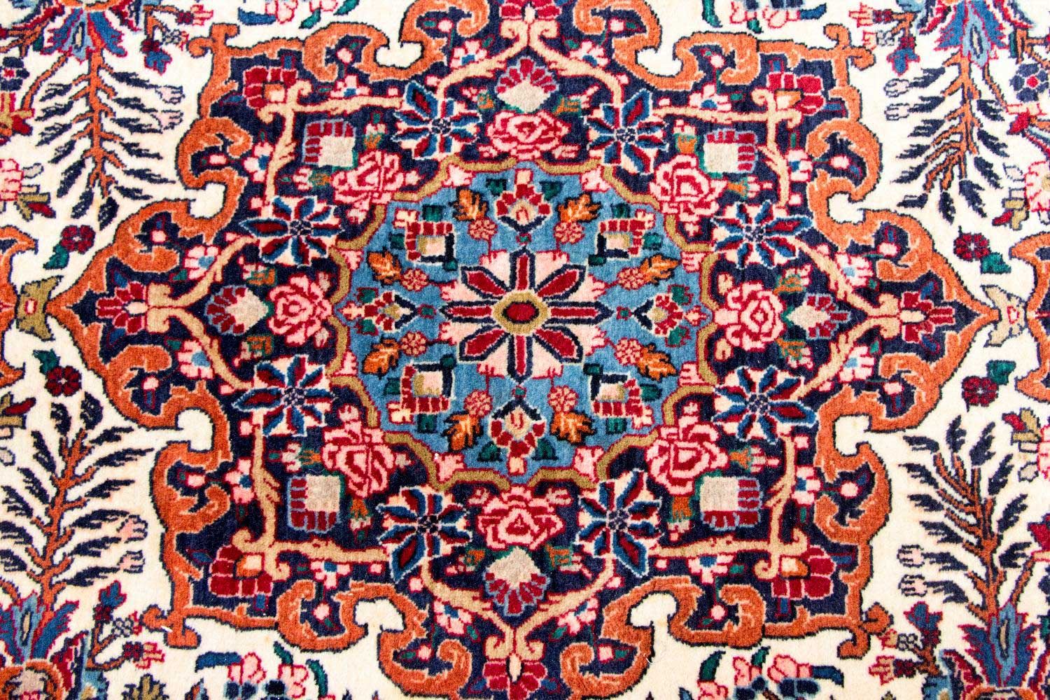 Tapis persan - Ghom - 333 x 213 cm - beige