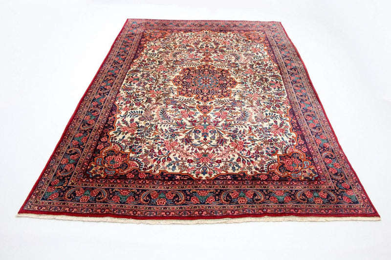Tapis persan - Ghom - 333 x 213 cm - beige