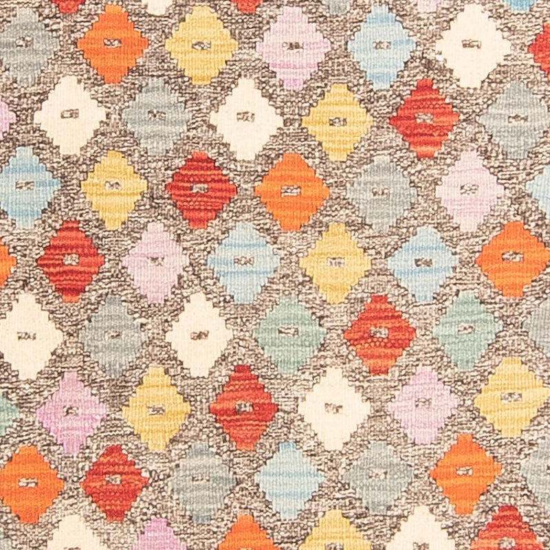 Tapis Kelim - Splash - 189 x 154 cm - multicolore
