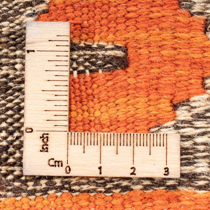 Tapis Kelim - Splash - 189 x 154 cm - multicolore