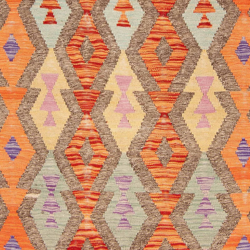 Tapis Kelim - Splash - 207 x 155 cm - multicolore