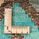 Tapis Kelim - Splash - 195 x 155 cm - multicolore