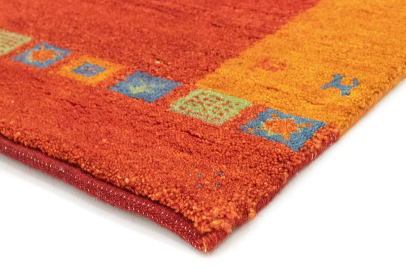 Tapis Gabbeh - Indus - 243 x 153 cm - orange