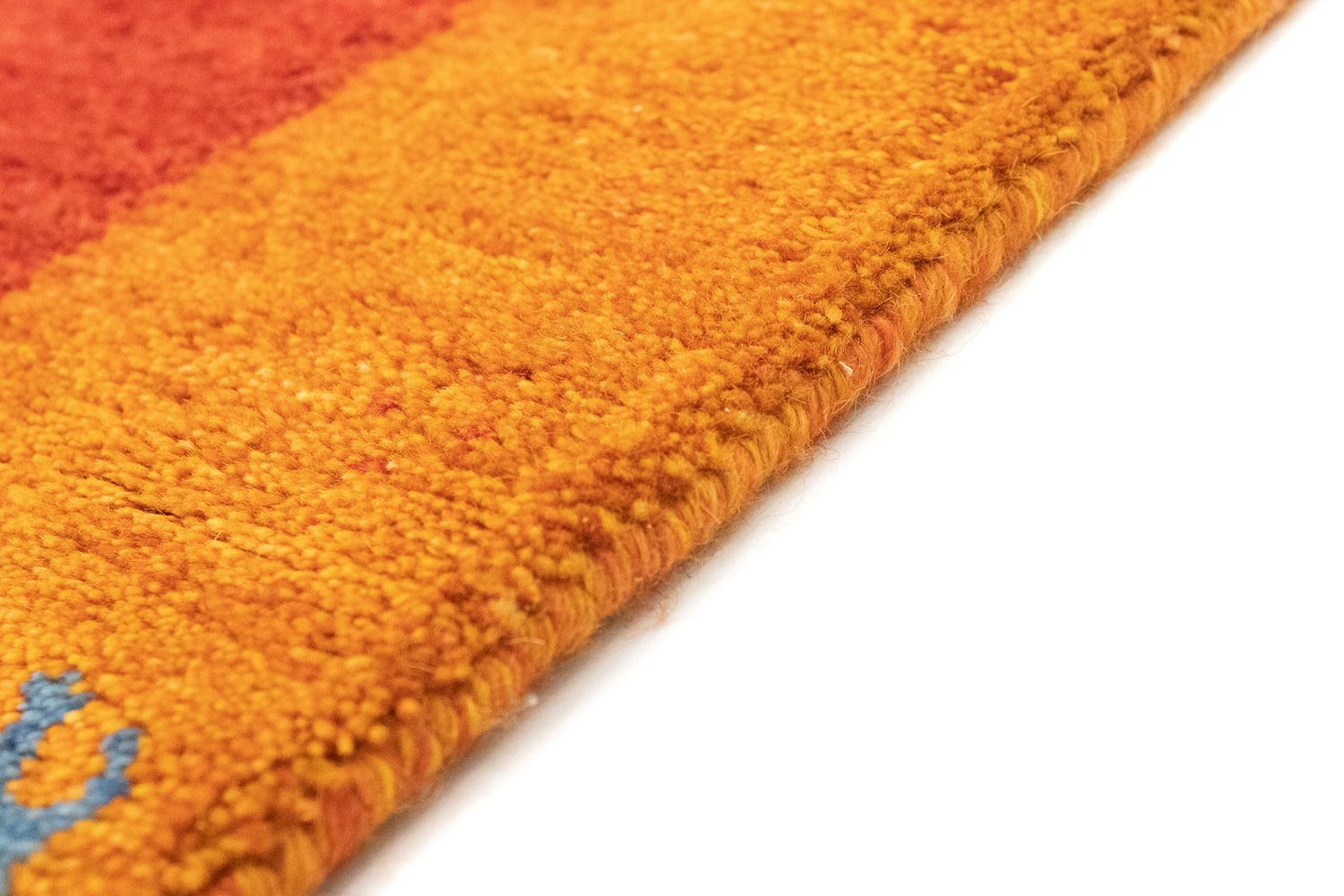 Tapis Gabbeh - Indus - 243 x 153 cm - orange