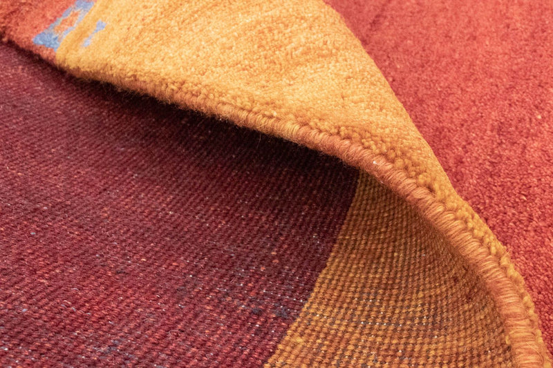 Tapis Gabbeh - Indus - 243 x 153 cm - orange