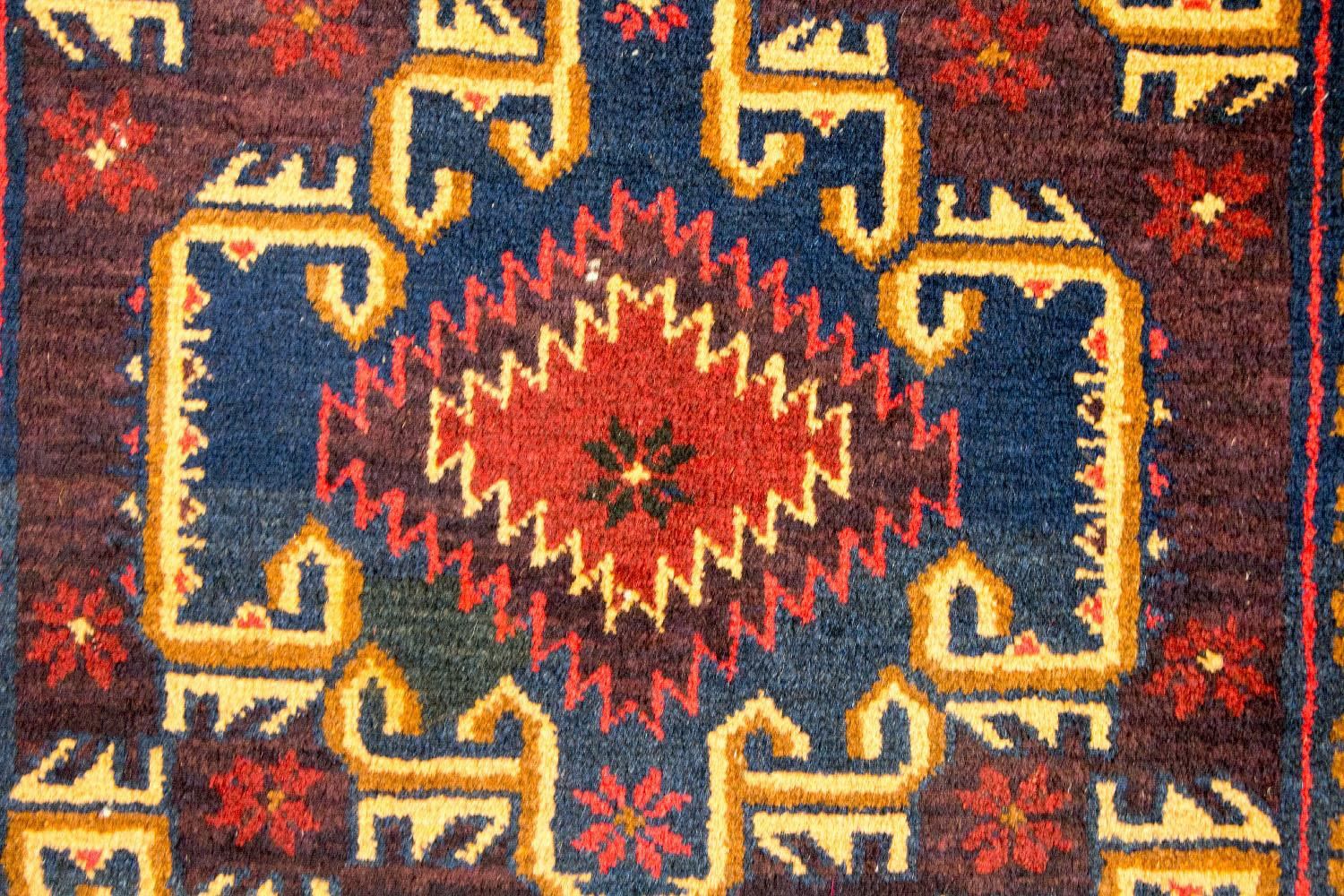 Tapis Belutsch - 129 x 77 cm - multicolore