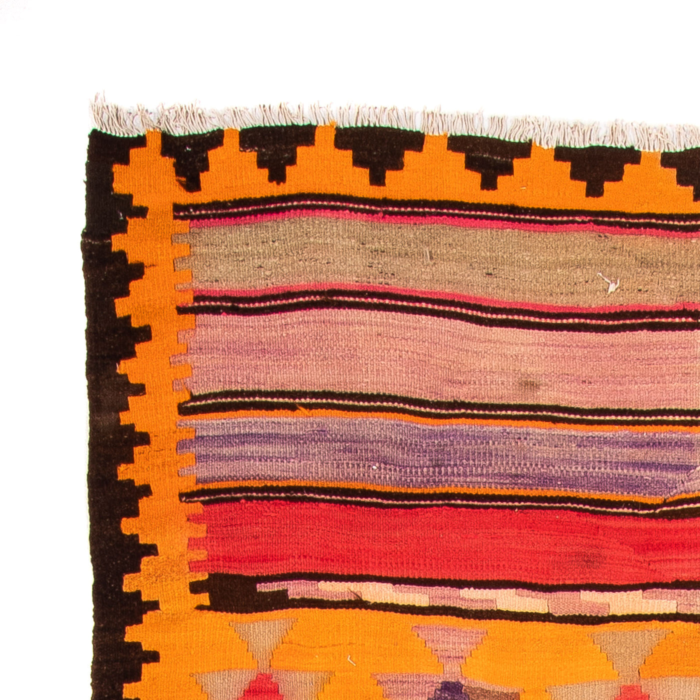 Kilim ancien Tapis 340x150cm